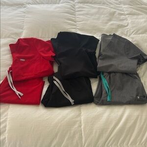 Figs Gray Technical Collection Scrub sets